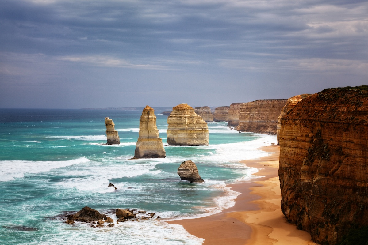 View of the Twelve Apostles from the Great Ocean Road